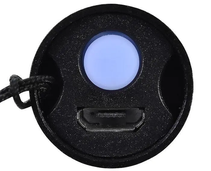 Ручний LED ліхтар акумуляторний мініатюрний ліхтарик USB зарядка Bailong BL 517 - фото 5