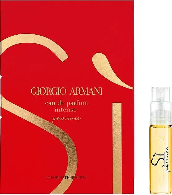 Оригінал Мініатюра Giorgio Armani Si Passione Intense 1.5 мл Парфумована вода