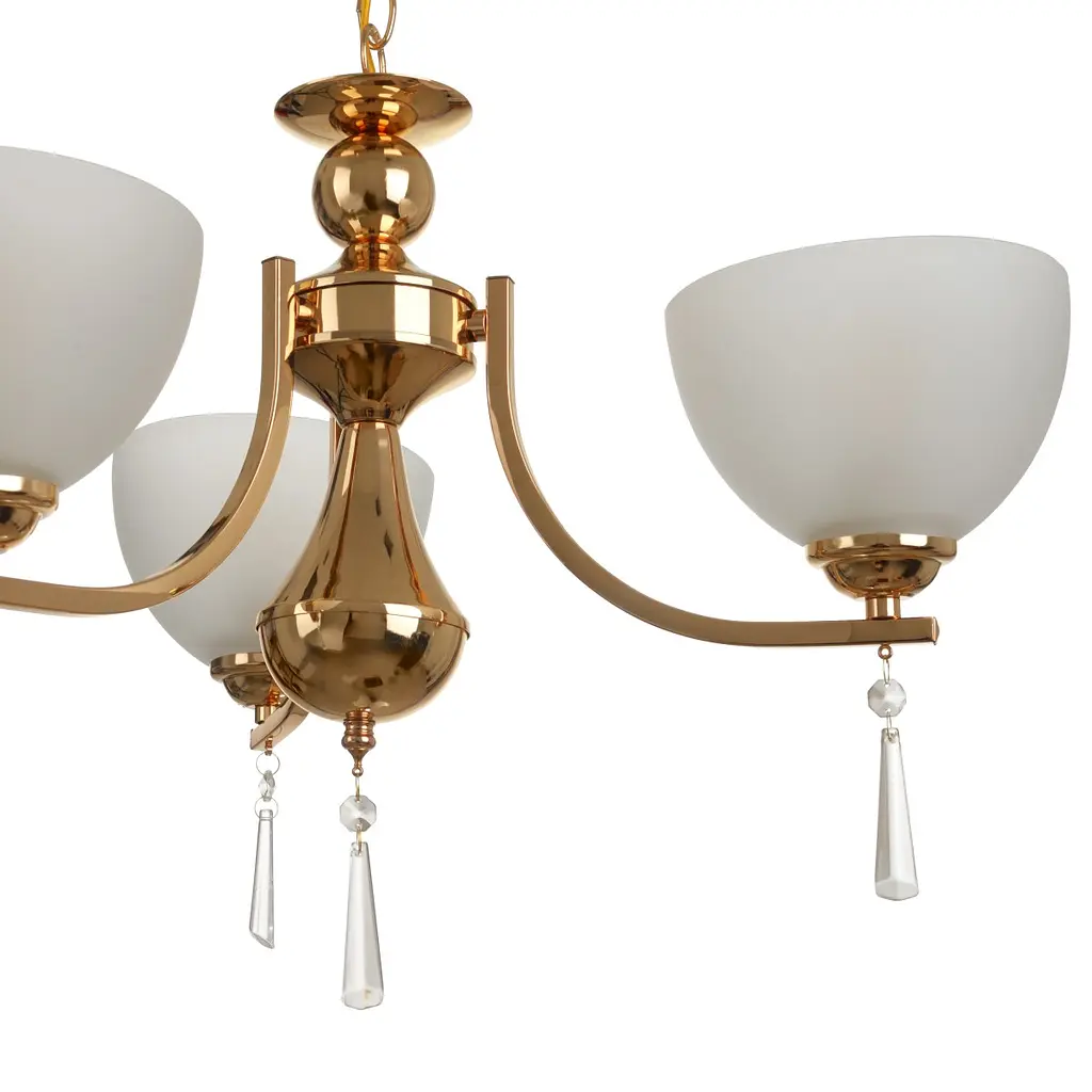 Люстра подвесная Brille E27 60W G (LK-667S/3) - фото 3