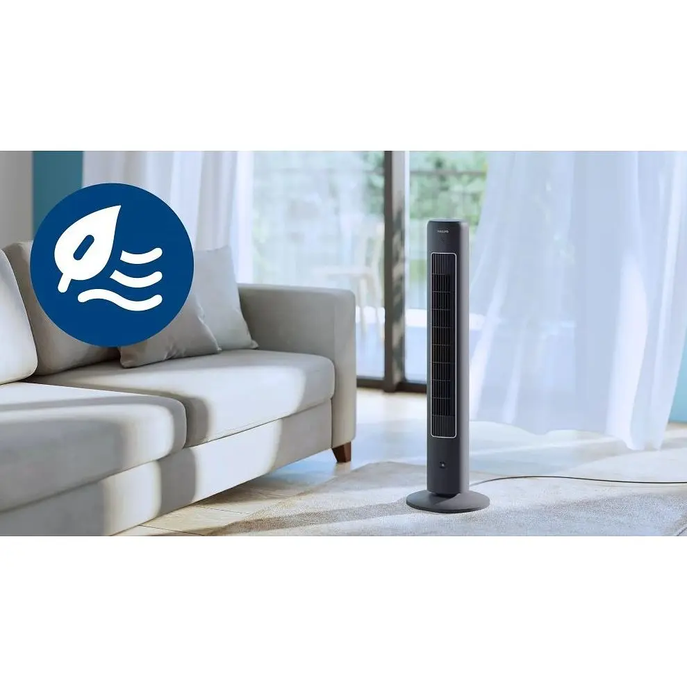 Вентилятор Philips колонний 110 см 40 Вт графіт (CX5535/11) - фото 12