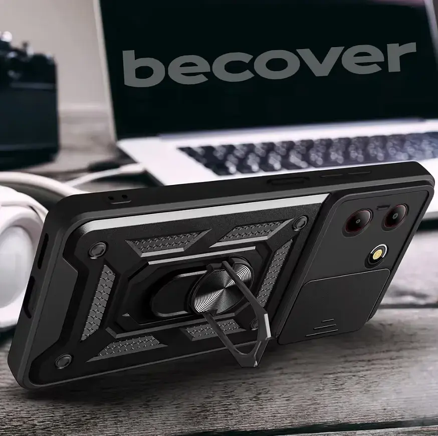 Панель BeCover Military для ZTE Blade A54 Black (712172) - фото 3