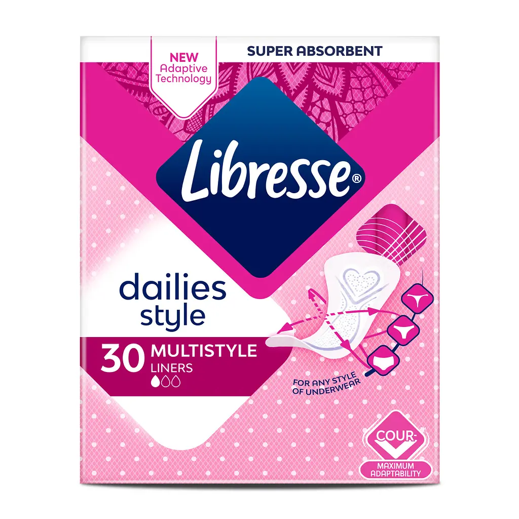 Прокладки гигиенические Libresse Dailies Style Multistyle 30 шт. - фото 2
