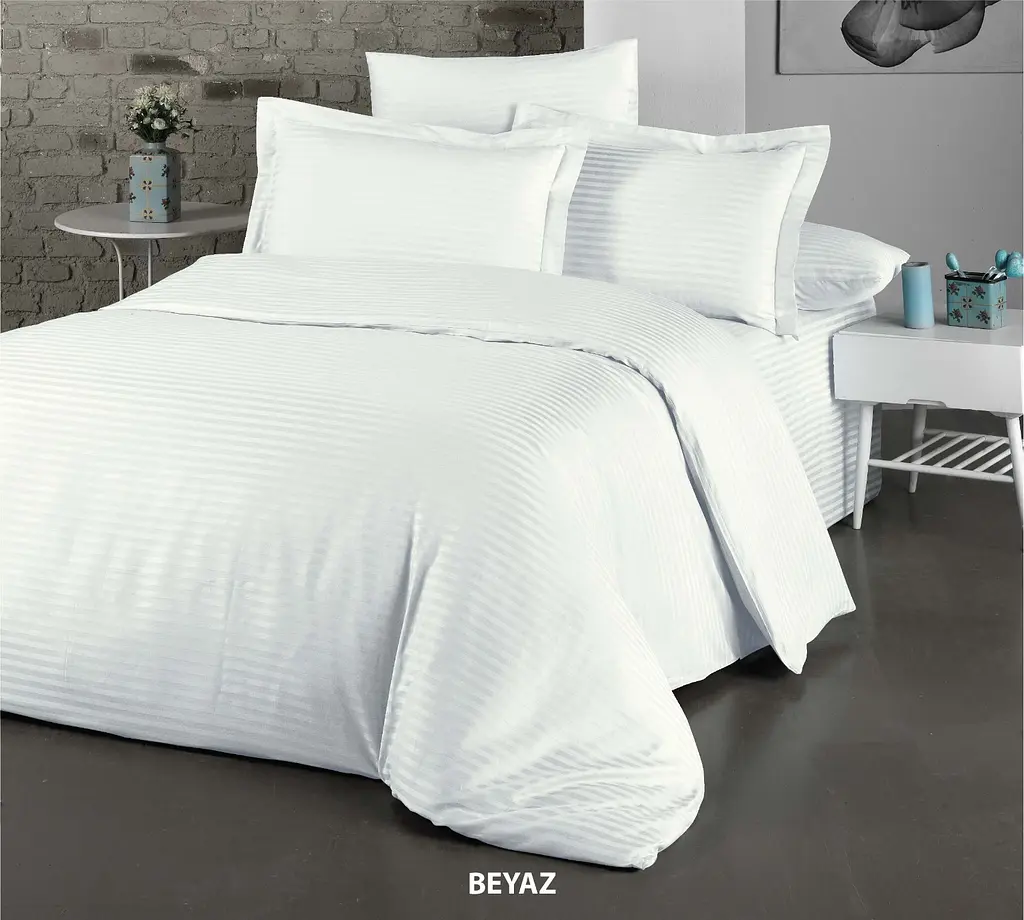 Постільна білизна Beyaz Сатин-Stripe Cotton Shine pbe0051276