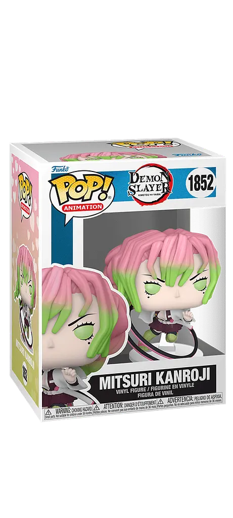 Фігурка Funko Pop Клинок розсікаючий демонів Міцурі Канроді Demon Slayer Mitsuri Kanroji 10 см DS MK 1852 - фото 3