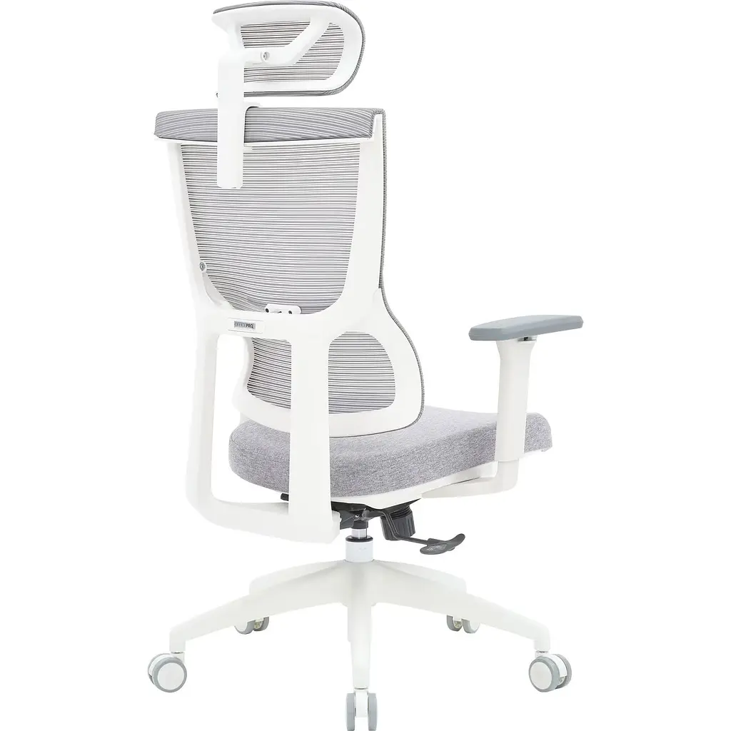 Офисное кресло OfficePro Elegant OC600-W-LG-LG White/Light Gray [148651] - фото 6