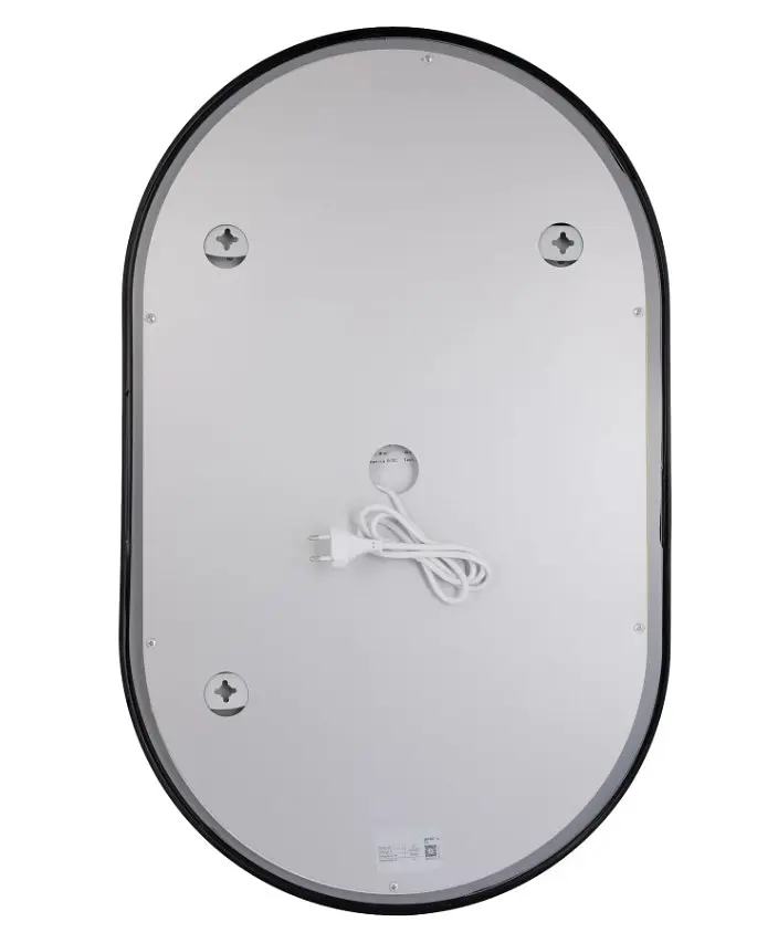 Дзеркало Qtap Scorpio (SC1) 500x800 мм, овальне, з LED-підсвіткою Touch QTSC500800 - фото 7