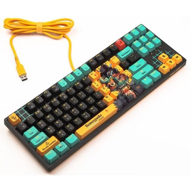 Клавіатура дротова A4Tech Bloody AT87 USB Renegade - фото 3