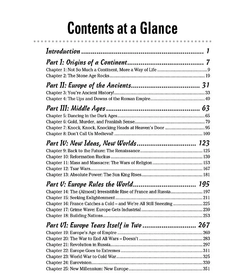 European History for Dummies - фото 2