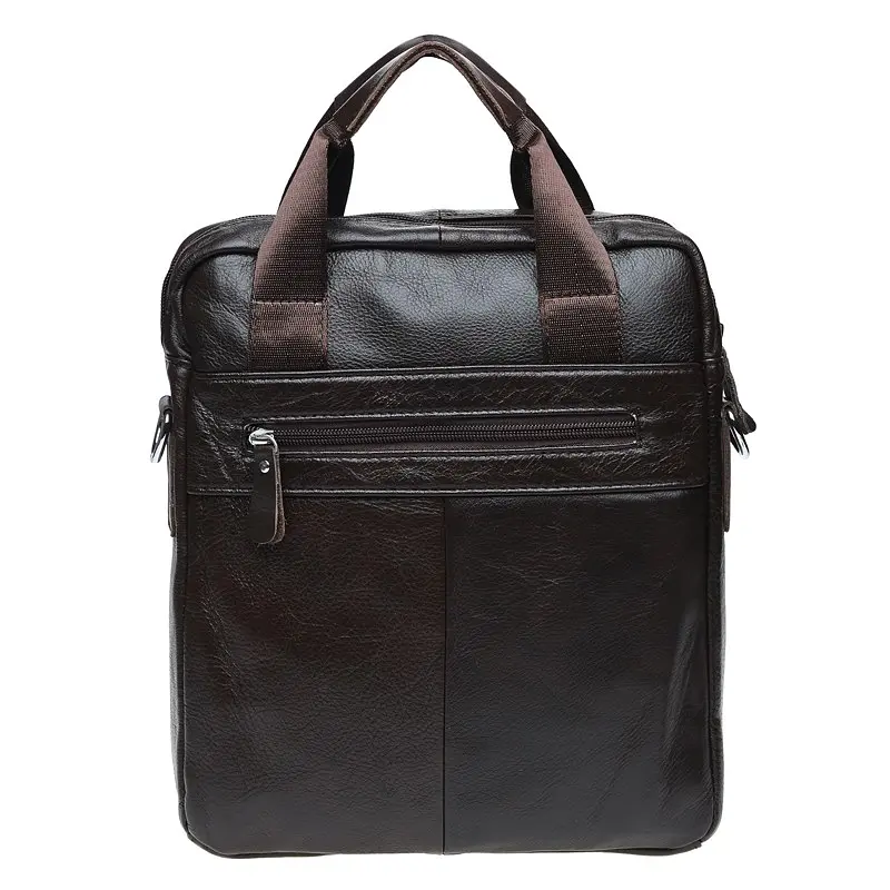 Чоловіча шкіряна сумка Borsa Leather K18863-brown - фото 3