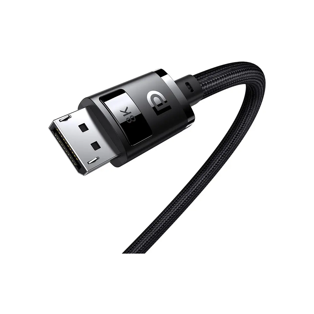 Кабель мультимедійний DisplayPort M to DisplayPort M 2.0m 8K Baseus (B00633706111-02) - фото 2