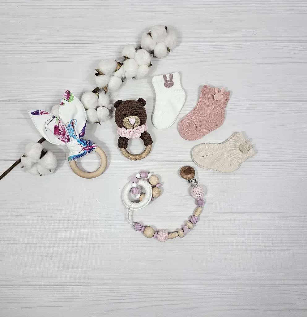 Букет з пелюшок для немовлят a.l.babybox Метелики (BU 18294966) - фото 14
