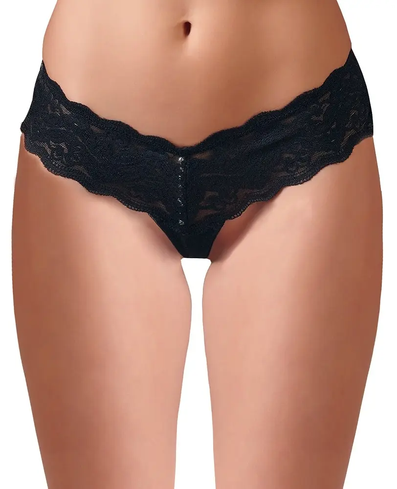 Женские стринги - Cotelli Collection 2320061 String, black - S Cottelli 513223200611021 90303 - фото 2
