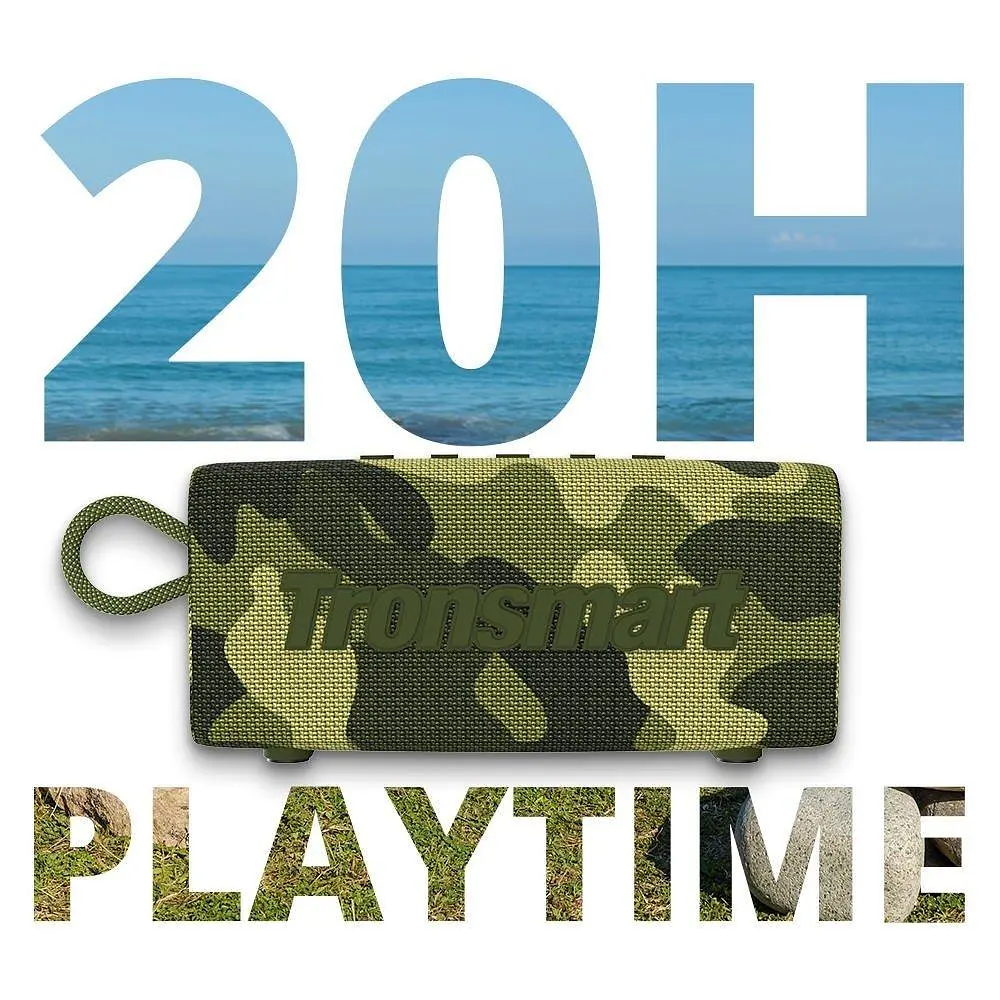 Портативна акустика Tronsmart Trip Camouflage бездротова (859946) - фото 5