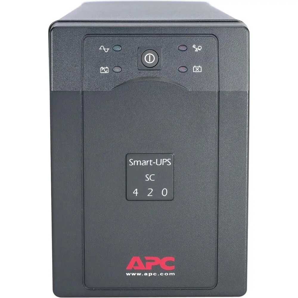 Источник бесперебойного питания [ИБП] APC Smart-UPS SC 420VA [SC420I] [122452] - фото 2