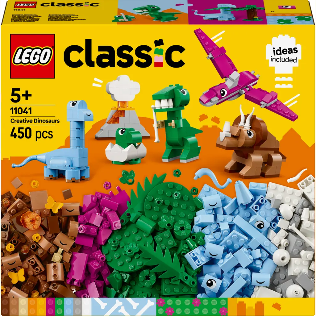 Конструктор  LEGO Classic Творчі динозаври 450 деталей (11041) - фото 1