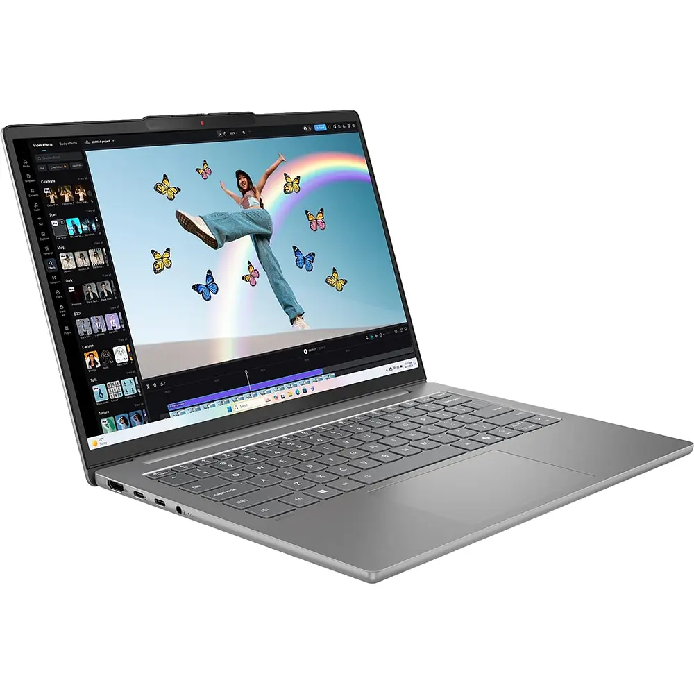 Ноутбук LENOVO IdeaPad Slim 5 14AHP10, AMD Ryzen 7 8845HS до 5.1GHz, 14" WUXGA, 32GB, SSD 1TB, AMD Radeon 780M Graphics, Free DOS - фото 2