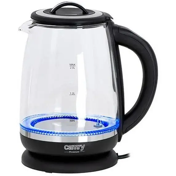 Электрический чайник Camry CR 1290 с заварником 2 л - фото 3