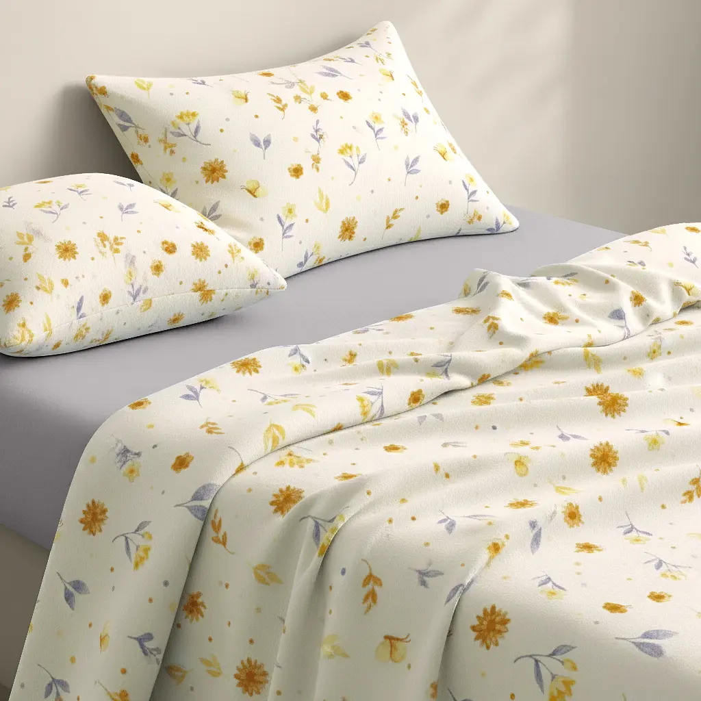 Дитяча постільна білизна фланель в ліжечко HONEY BLOOM CS2 COSAS (4822052476666) - фото 2