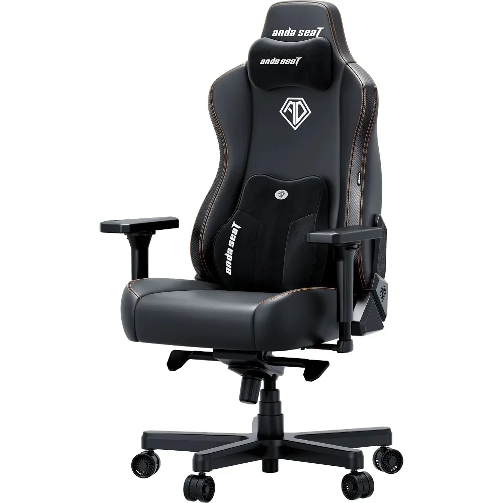 Крісло ігрове Anda Seat Kaiser 3E XL Black PVC (AD23YC-XL-08-B-PV/C-B01) - фото 4