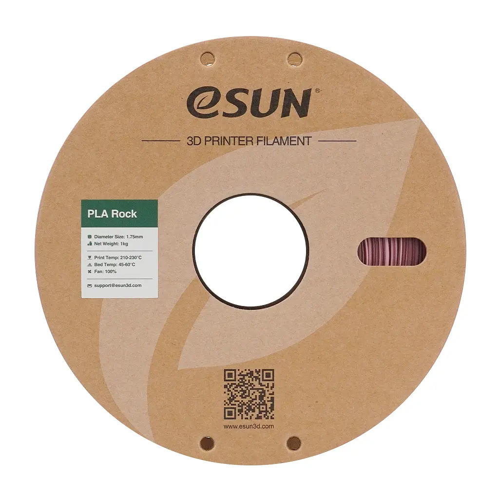 Пластик для 3D-принтера eSUN PLA Rock 1,75mm 1kg QUARTZITE (PLA-ROCK75O-QT1P1) - фото 4