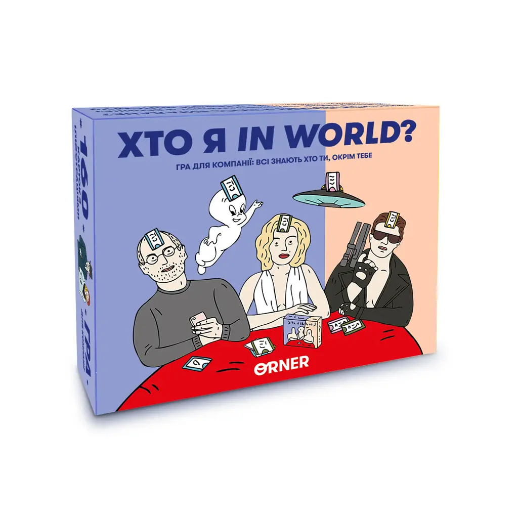 Игра для компании «Кто я in world?»