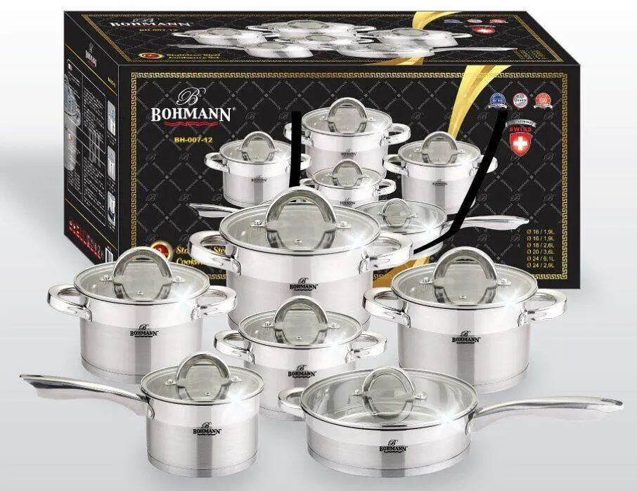 Набір посуду Bohmann BH 007-12 12 предметів - фото 2