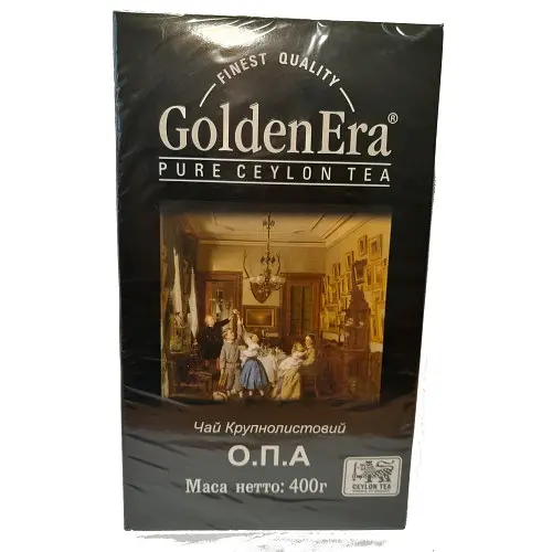 Чай Golden Era Pure Ceylon Tea OPA чорний крупнолистовий 400 г