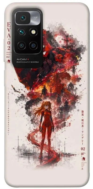 TPU чохол Demsky Red eclipse для Xiaomi Redmi 10