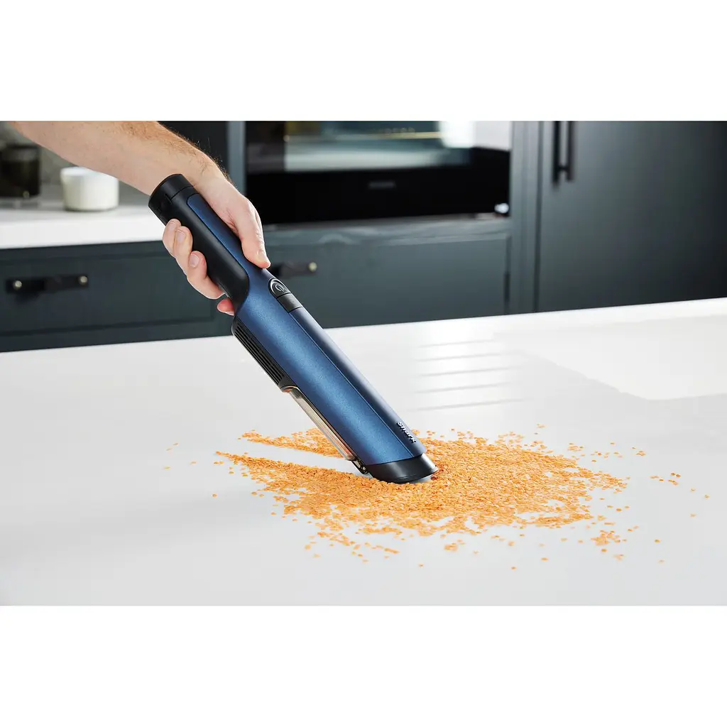 Аккумуляторный ручной пылесос Shark черно-синий (WV270EU) - фото 10