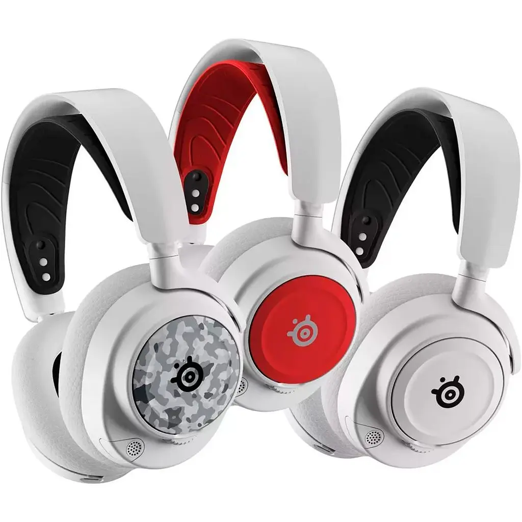 Игровые наушники SteelSeries Arctis Nova 7P White Booster Pack (61562) [136897] - фото 2