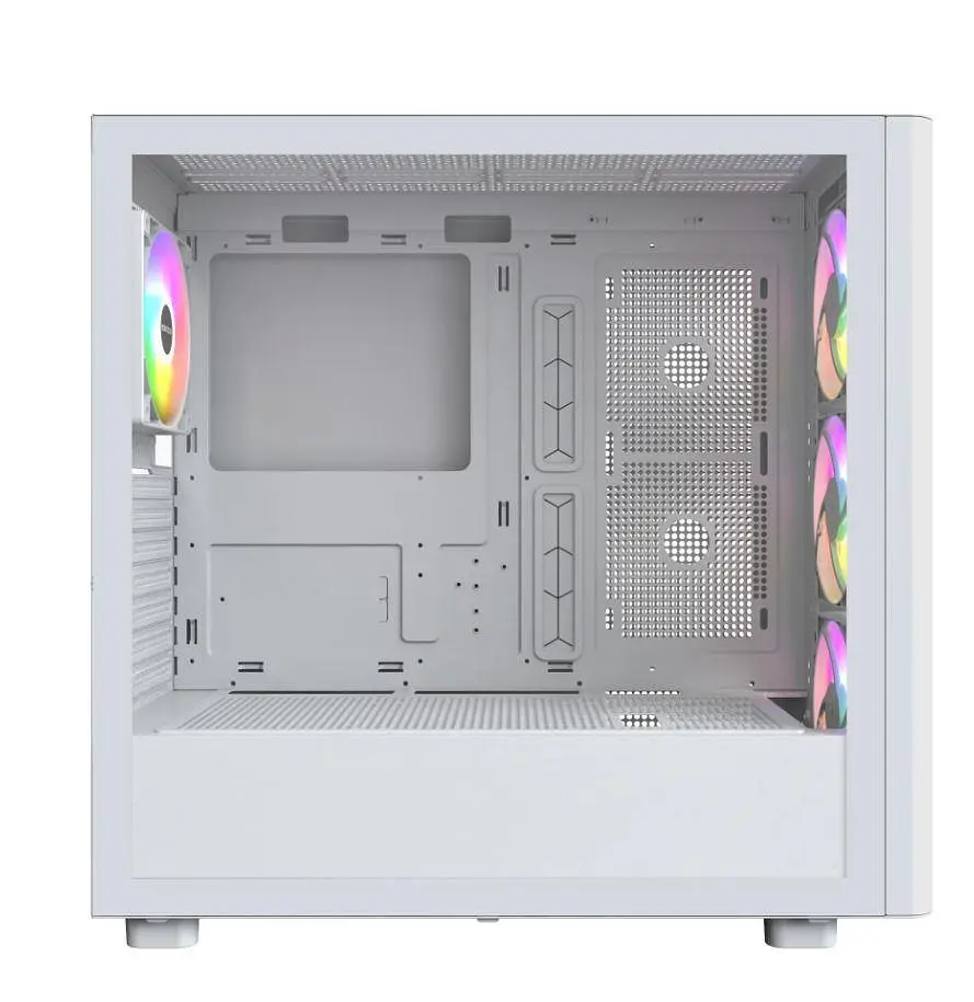Корпус ATX W/O PSU XR WOOD (W) MONTECH - фото 4