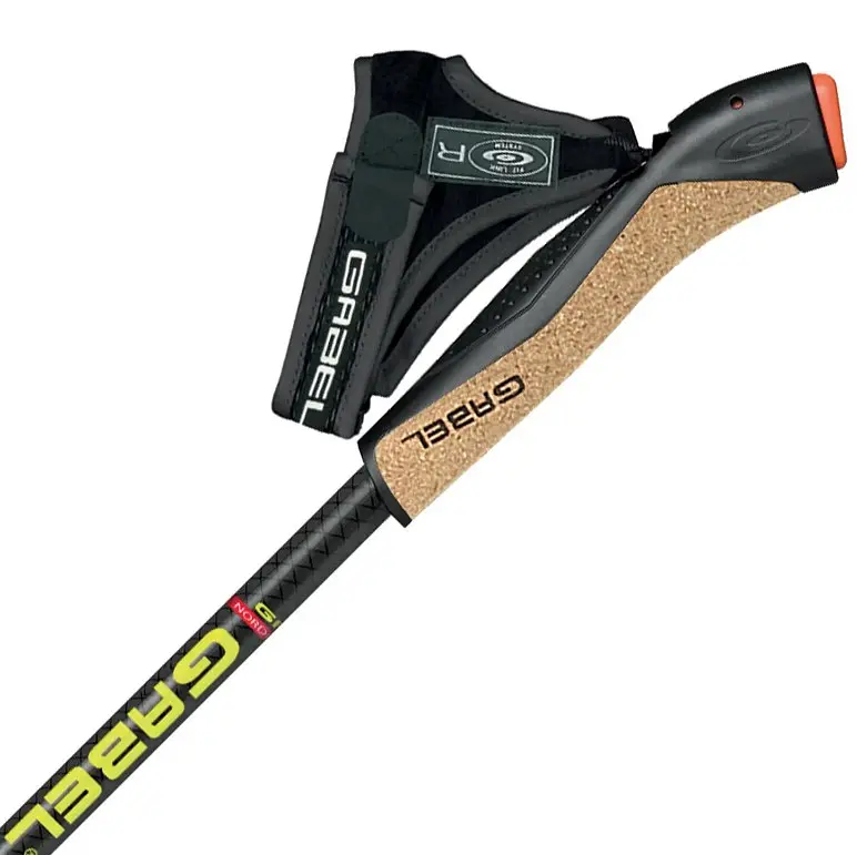 Палиці для скандинавської ходьби Gabel FX-75 Snake Carbon 110 Dual Spike (7008351011100) (DAS302072) - фото 3