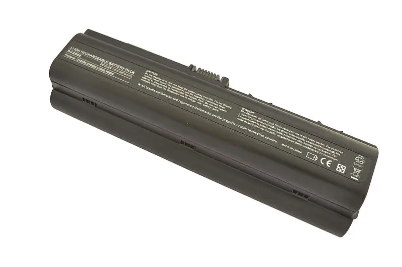 Посилений акумулятор для ноутбука HP Compaq EV089AA Pavilion DV6000 11.1V Black 8800 mAh - фото 2