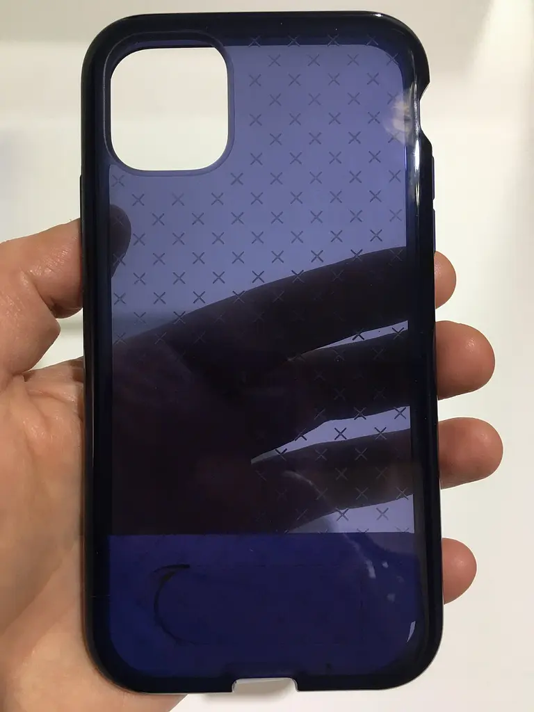 Протиударний силіконовий чохол Tech21 Evo Check для iPhone 11 (6.1") Indigo - фото 2