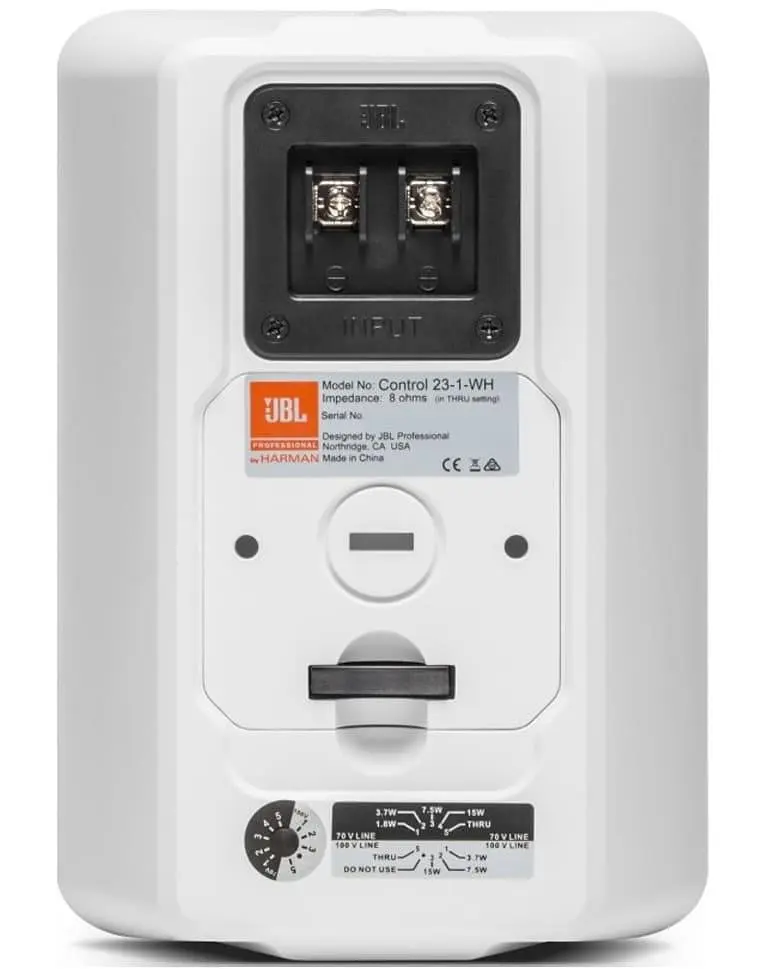 Акустична система JBL Control 23-1 (CONTROL 23-1-WH) - фото 3