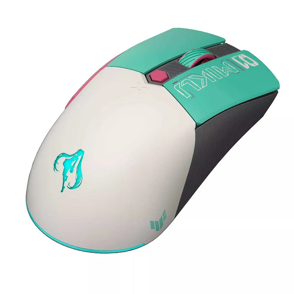 Бездротова ігрова міні-миша Asus TUF Gaming Mini Wireless Mouse Hatsune Miku Edition - фото 2