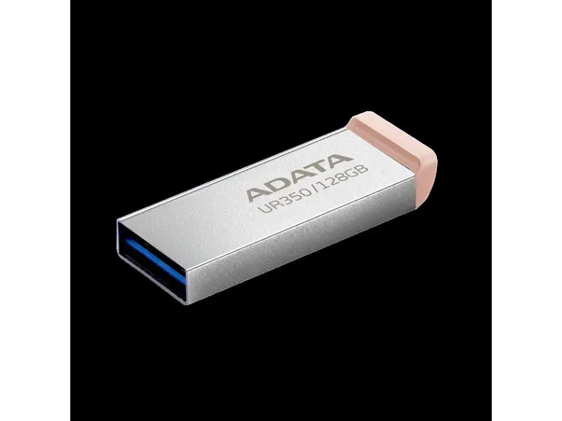 USB флеш накопичувач ADATA UR350 128 GB Silver/Beige USB 3.2 - фото 2