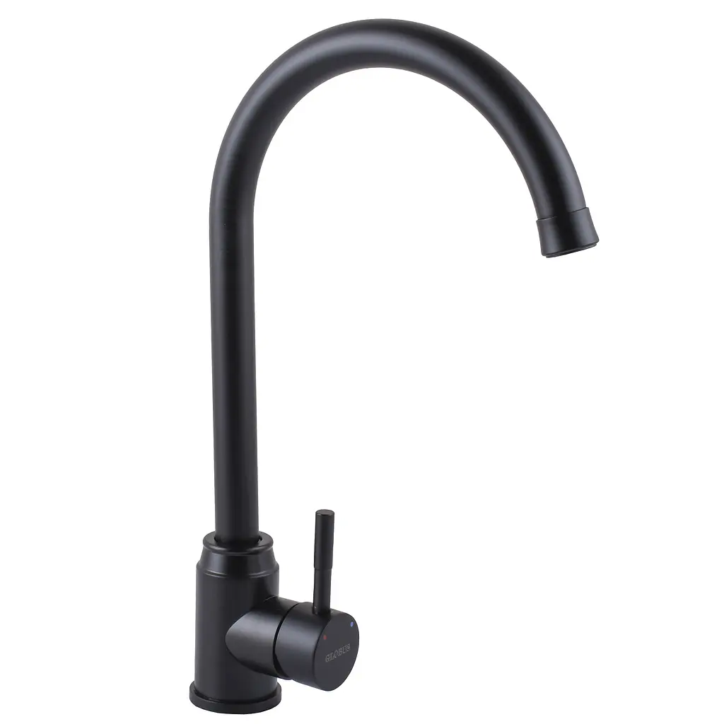 Змішувач для кухні Globus Lux Alpen SUS-203S-MOD-BB чорний (27594) - фото 5