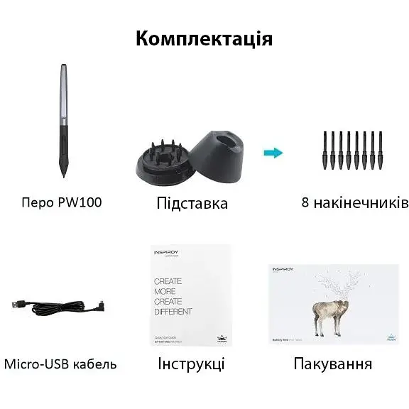 Графічний планшет Huion H640P [65882] - фото 7