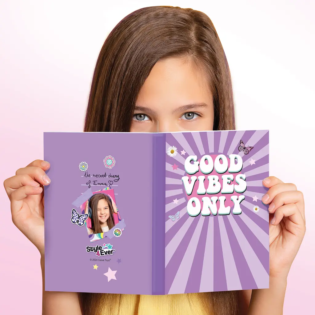 Набір DIY Style 4 Ever Cкрапбукінг Щоденник для таємниць CanalToys Art.OFG298 - фото 6
