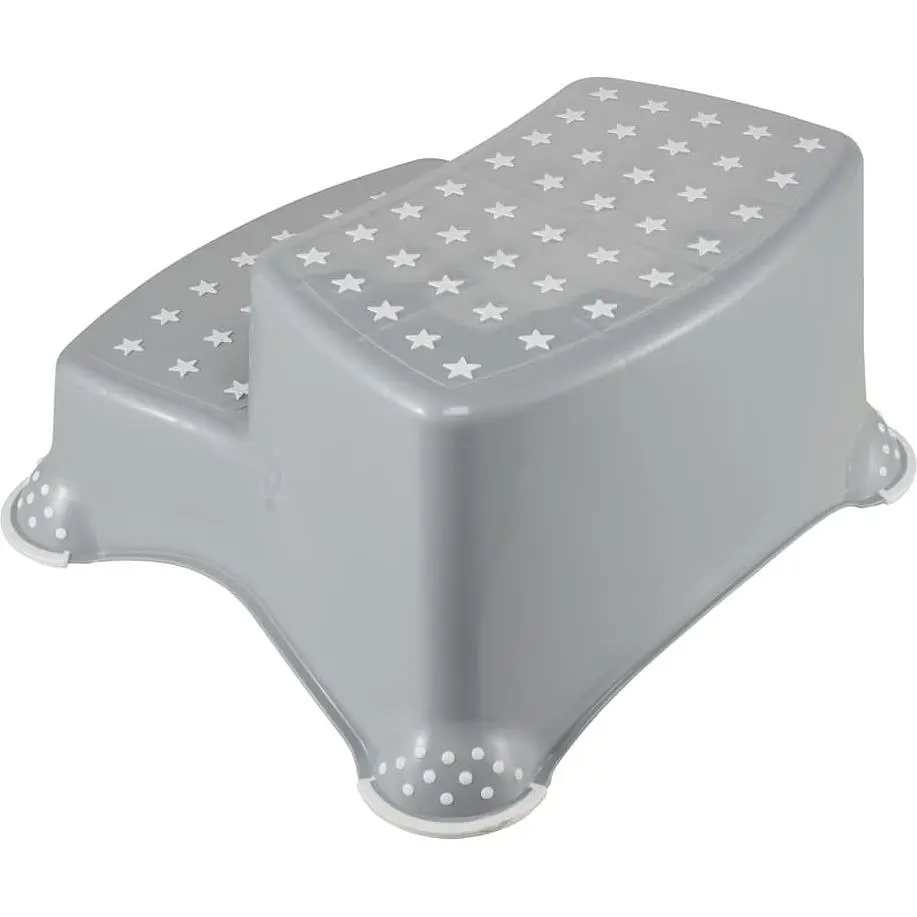 Підставка-сходинка для ванної Keeeper Stars на дві сходинки сіра (4867) - фото 2