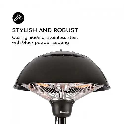 Інфрачервоний обігрівач Blumfeldt Heat Guard Blackline (10032566) - фото 7