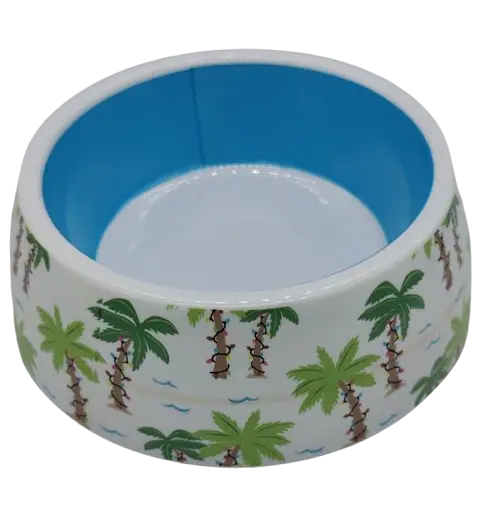 Меламінова миска для собак Derby AH002 Palm trees, L - фото 2