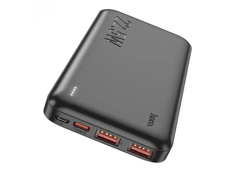 Зовнішній акумулятор (Power Bank) Hoco J101 Astute 10000mAh 22.5W Black - фото 2