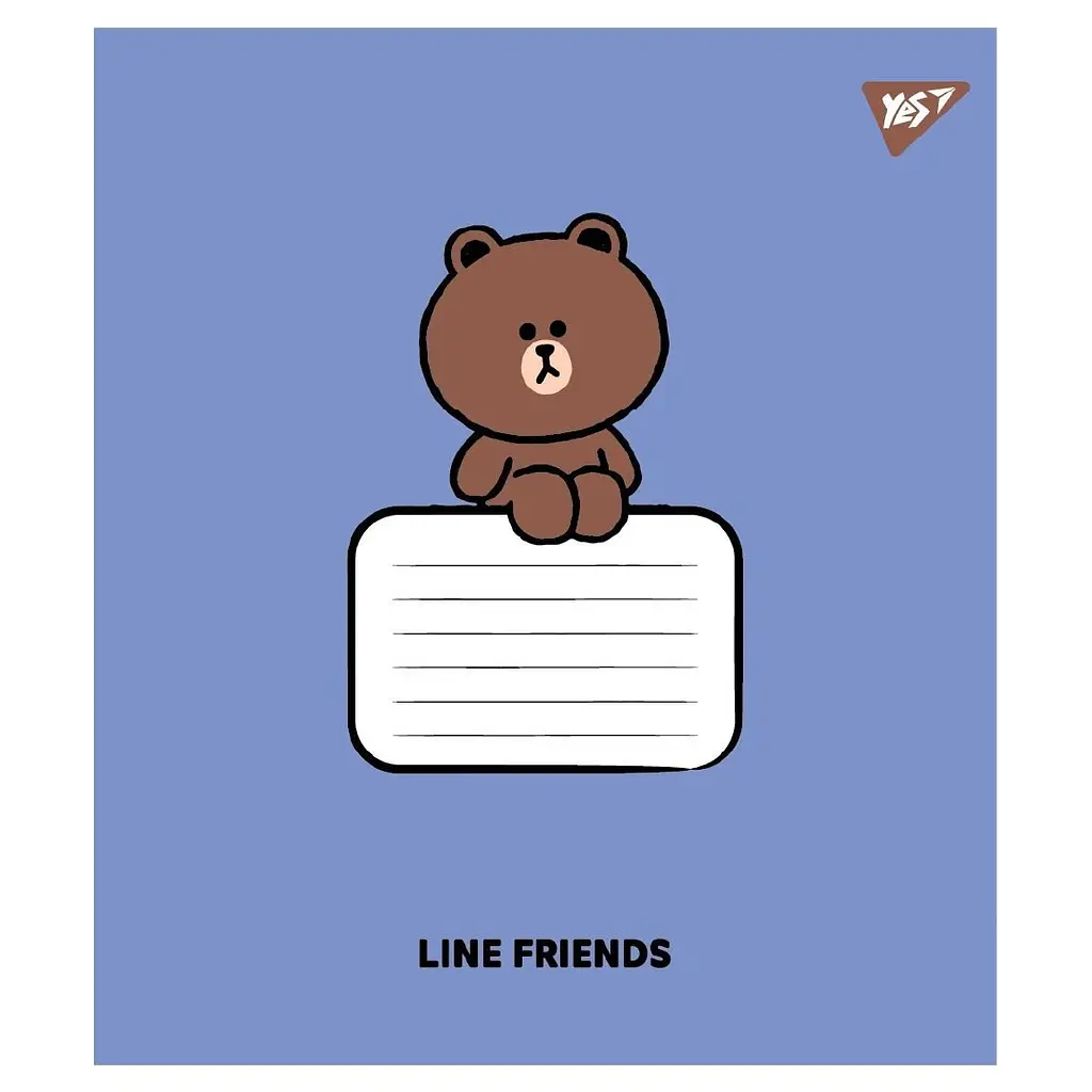 Набор тетрадей Yes Line Friends Stylish А5, 12 листов 25 шт. (767645) - фото 2