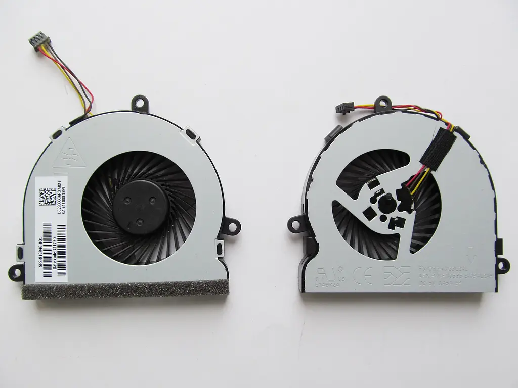 Вентилятор для ноутбука HP 250 G4, HP 250 G5, HP 250 G6 (813946-001), DC (5V, 0.5A), 4pin - фото 6
