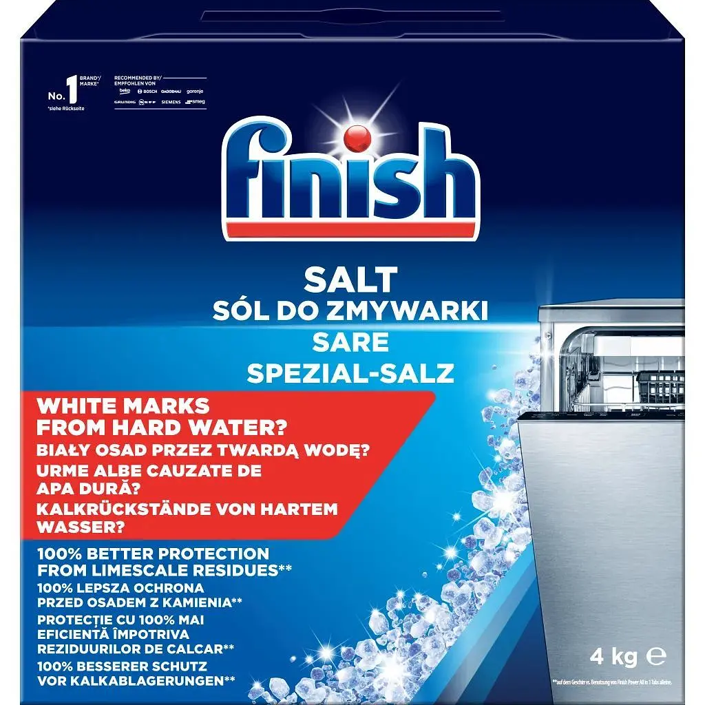 Сіль для посудомийних машин Finish 4 кг (8594002687397)