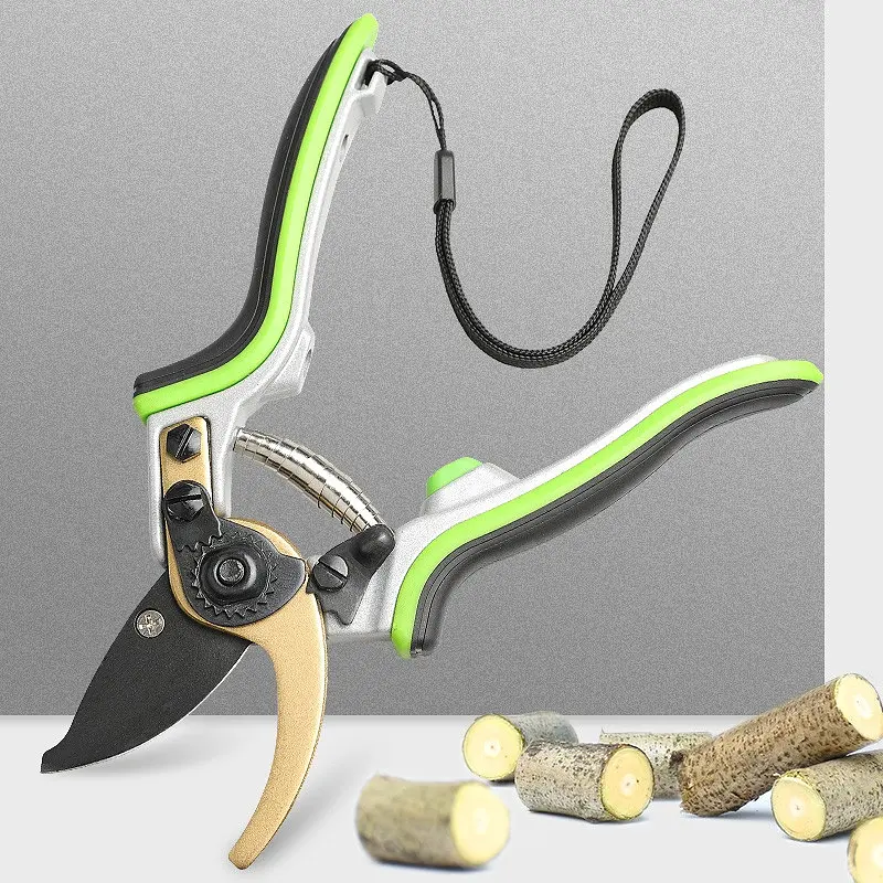 Профессиональный садовый секатор JRF-B0408 для обрезки деревьев и различных растений - фото 4