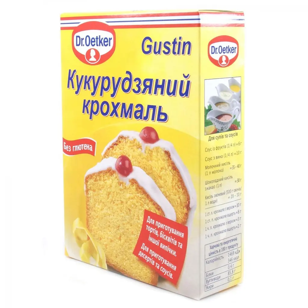 Крохмаль Dr.Oetker кукурудзяний 200 г (575993) - фото 2