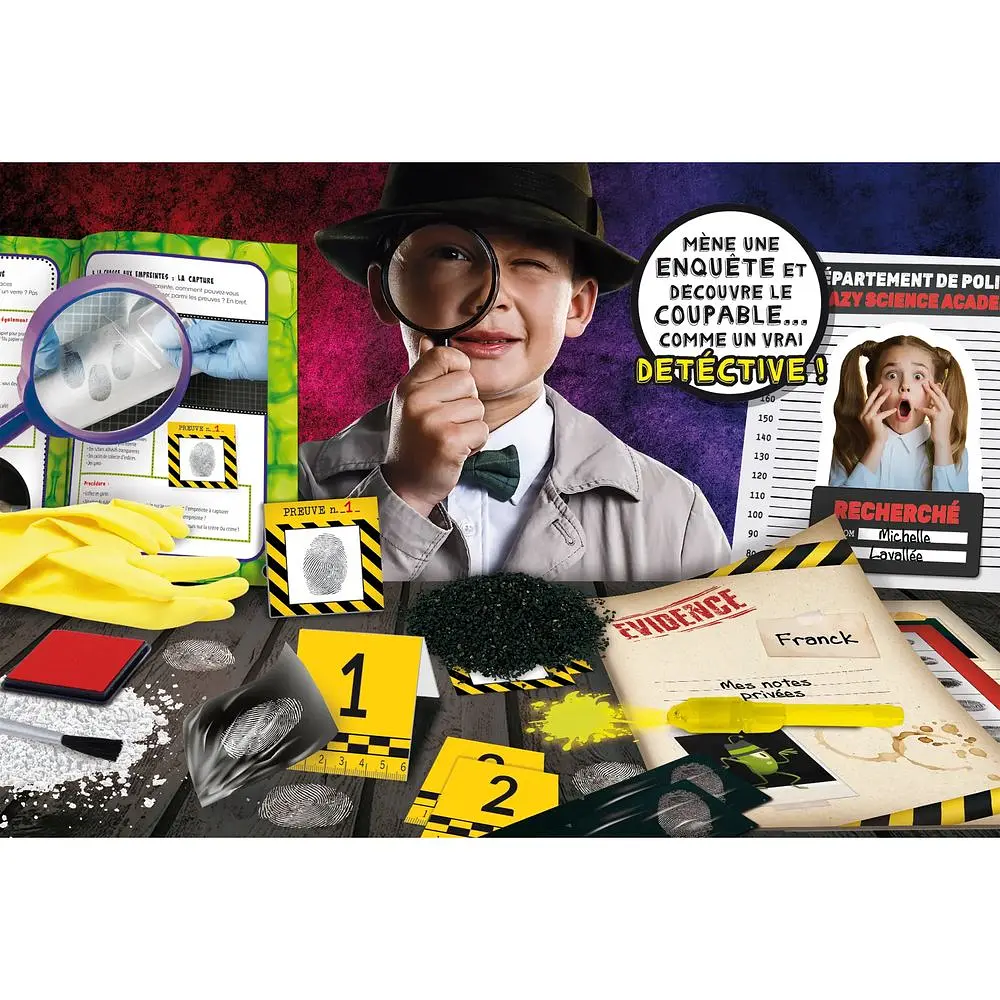Игровой набор Lisciani Crazy Science Наука детективов (FR97425) - фото 2